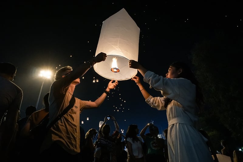 Wish Lantern Release